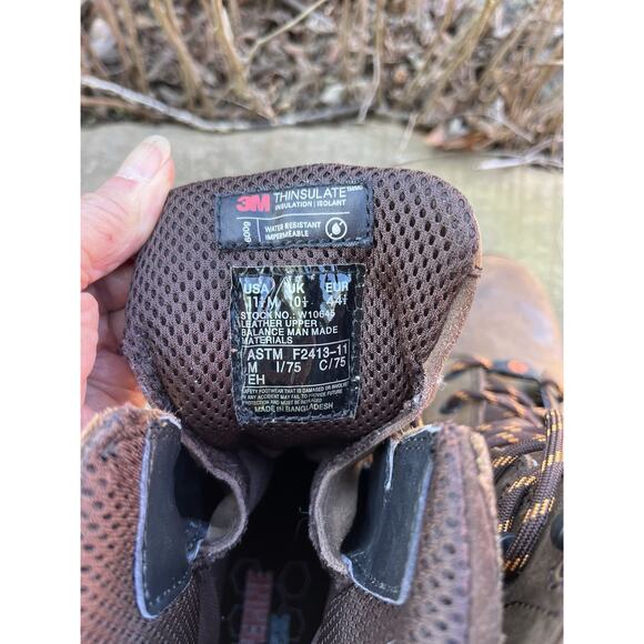 Wolverine Steel Toe Work Boots EPX Waterproof 3M Thinsulate Mens 11.5 W10645 - Picture 8 of 10